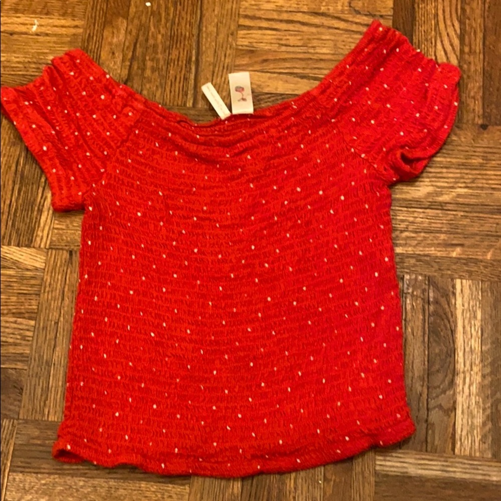 Ruffled t shirt